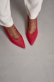 Midi en bambou rose-vert