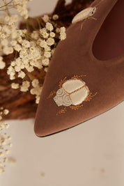 Broderie d'insectes