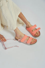 Sandalias Rafia La Vera