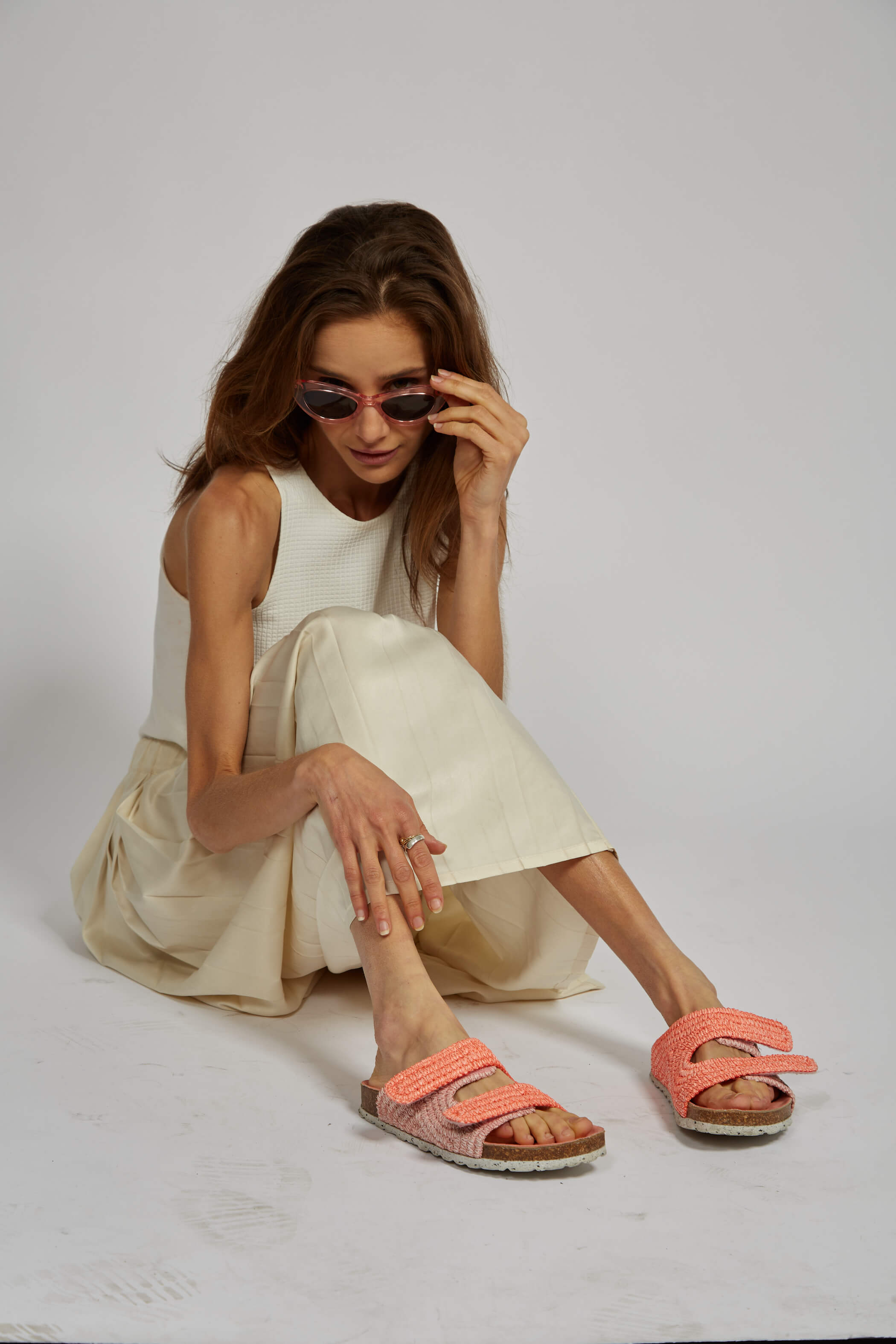 Sandalias Rafia La Vera