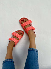 Sandalias Rafia La Vera