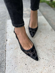 Talons hauts vegan Grid Stars