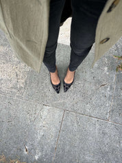 Talons hauts vegan Grid Stars