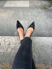 Talons hauts vegan Grid Stars