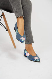 Bailarinas Chumerri blue vegan
