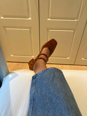 Talon mi-haut Pigalle Caramel