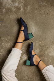 BleuVert Bambou midi