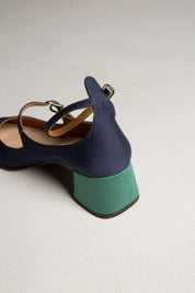 BleuVert Bambou midi