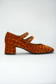 Talon mi-haut Pigalle Caramel