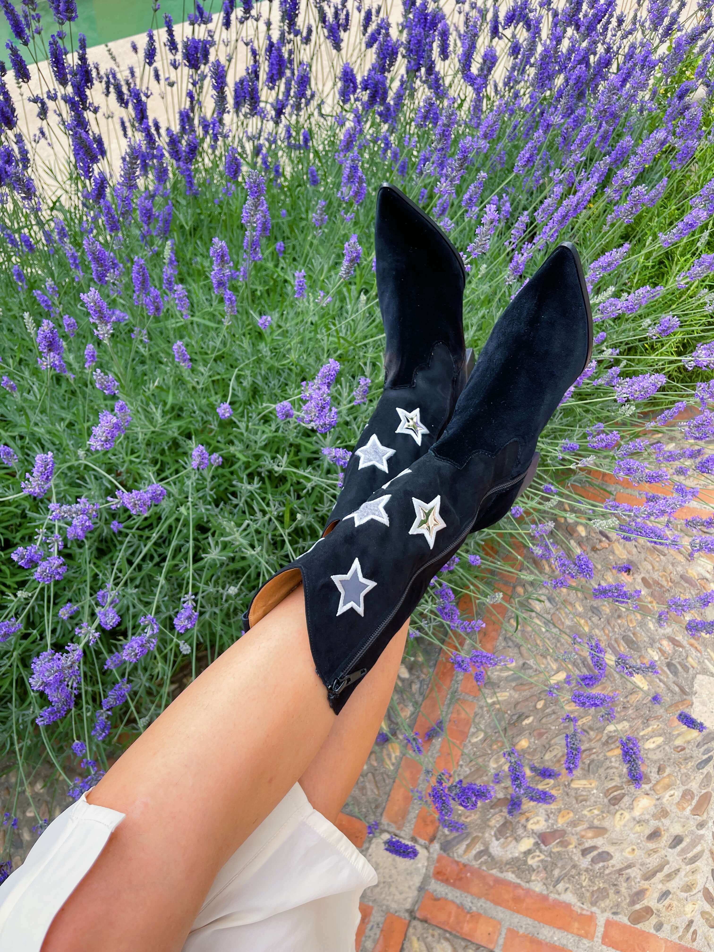 Bottes de cowboy Rock Stars végétaliennes