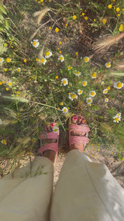 Sandalias Rafia La Vera