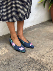 Bailarinas Chumerri blue vegan