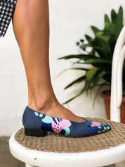 Bailarinas Chumerri blue vegan