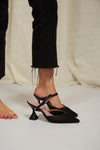 Black Ibiza high-heels