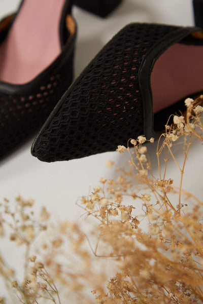 Black Ibiza high-heels