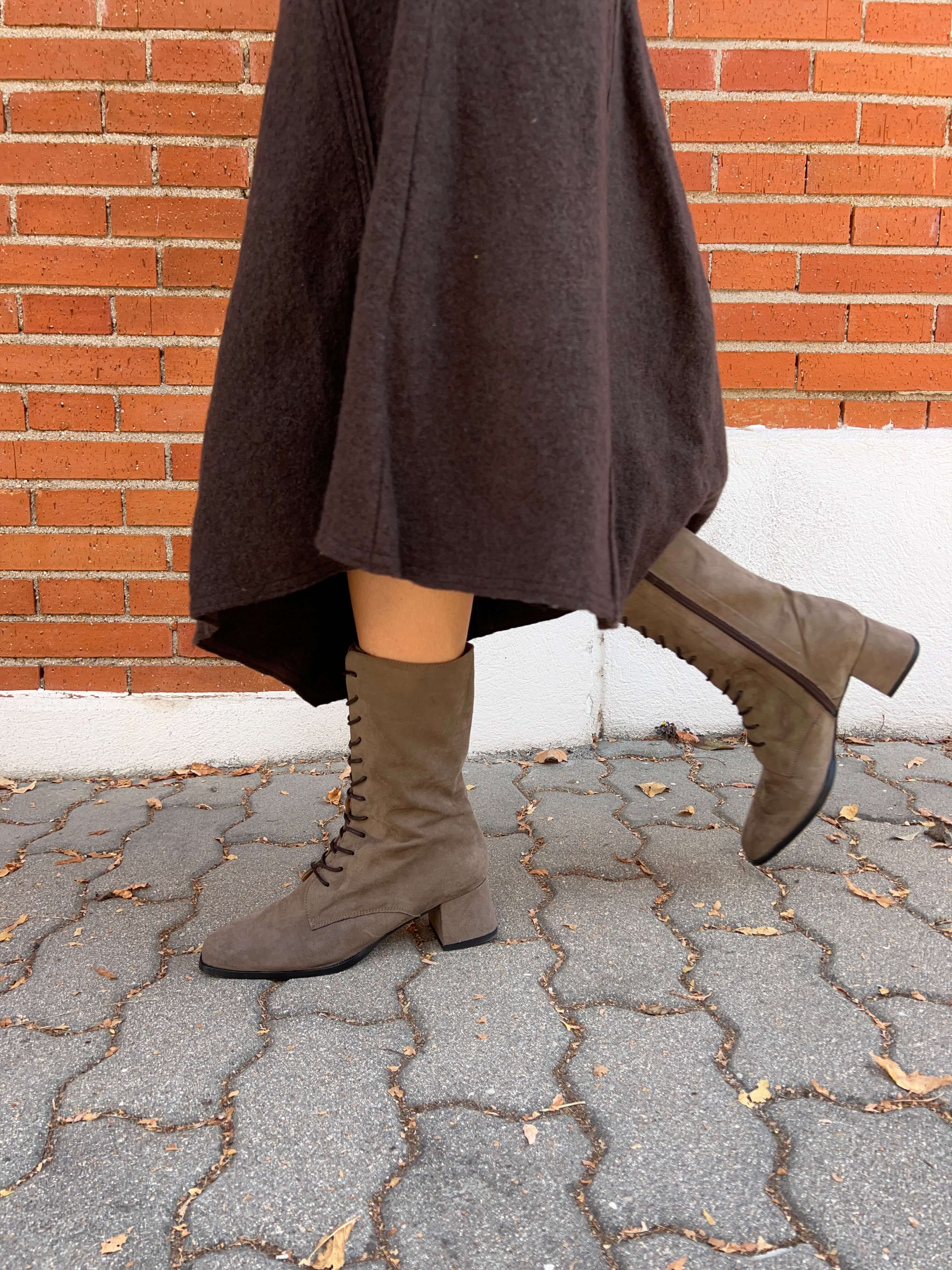 La Toscana midi heel boots