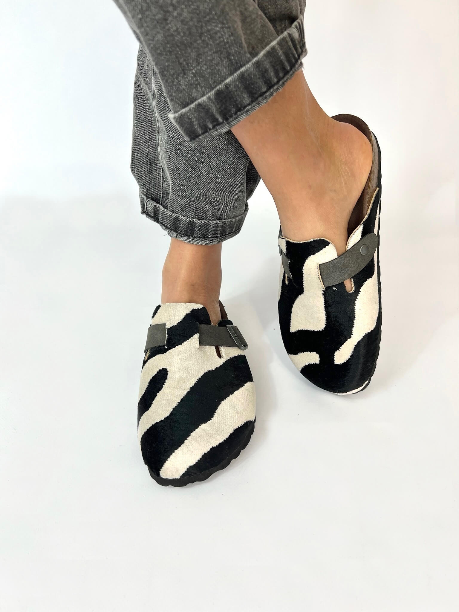 Zebra Clogs
