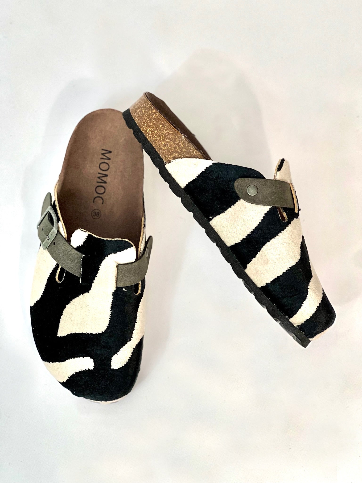 Zebra Clogs