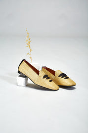 Mocassin en raphia Casablanca