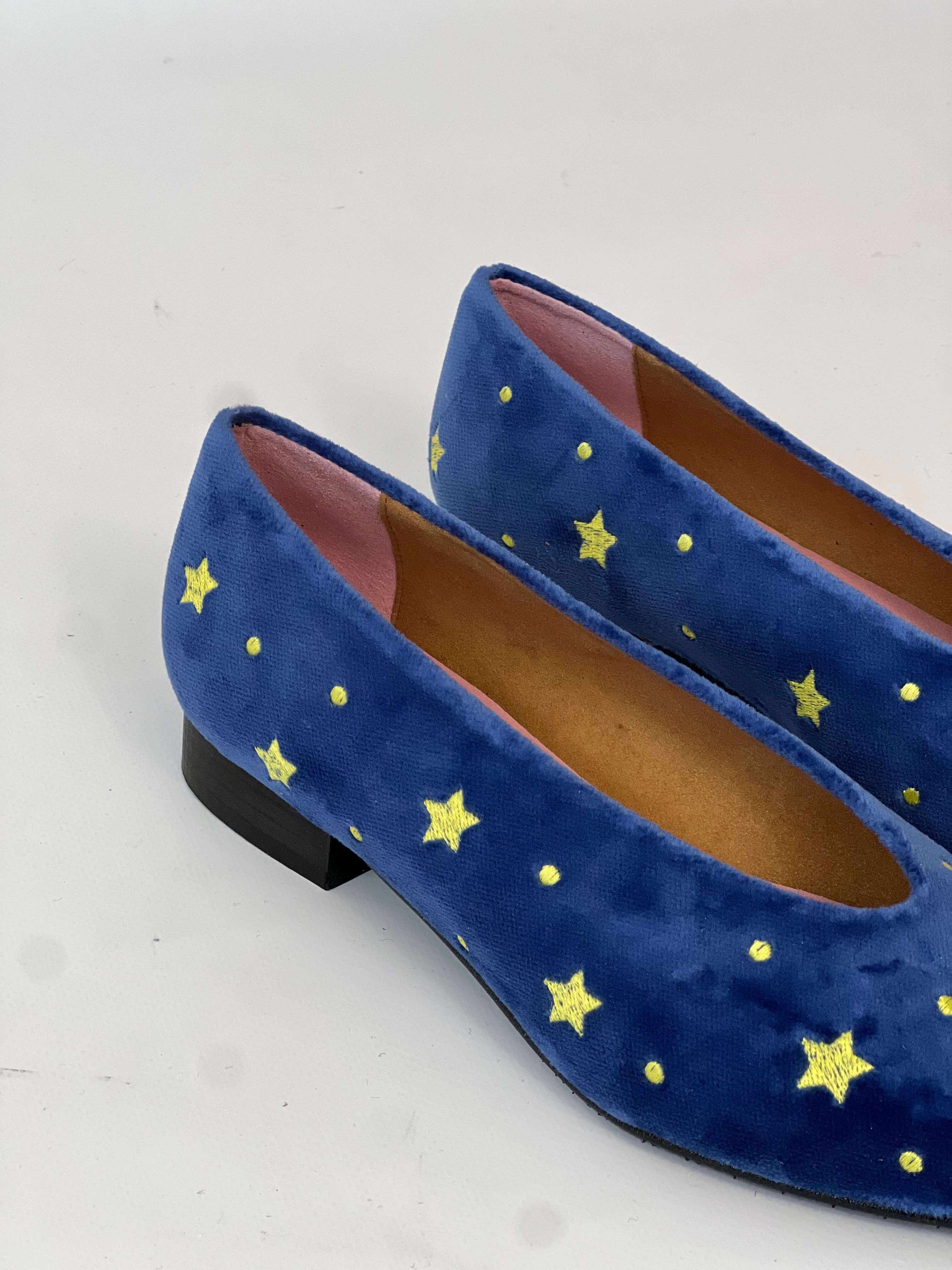 Bailarinas Estrellitas Azul Cielo