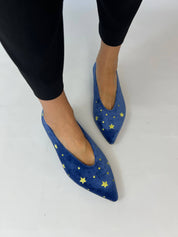 Bailarinas Estrellitas Azul Cielo