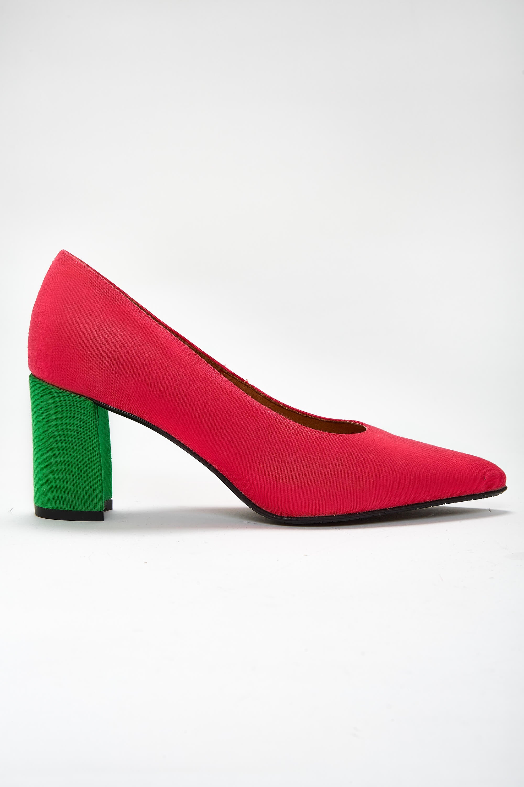 Midi en bambou rose-vert