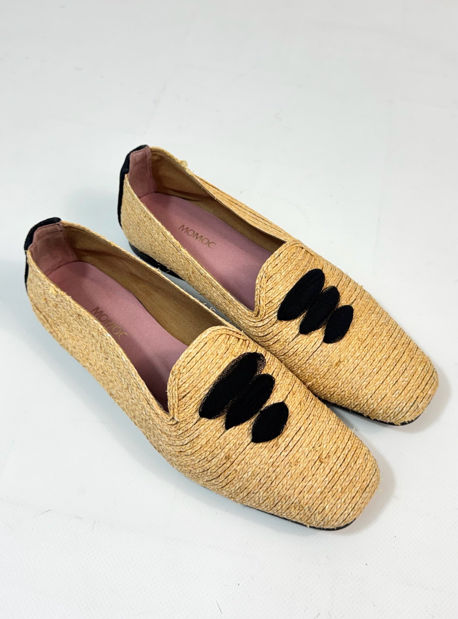 Casablanca Raffia Loafer sole detail recycled PVC | Momoc Shoes