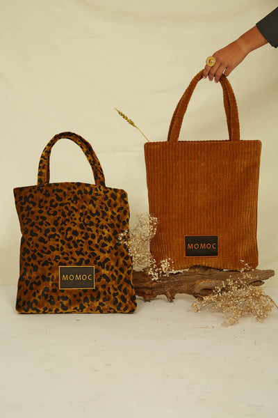 Momoc bolso de pana vegano