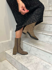 La Toscana midi heel boots