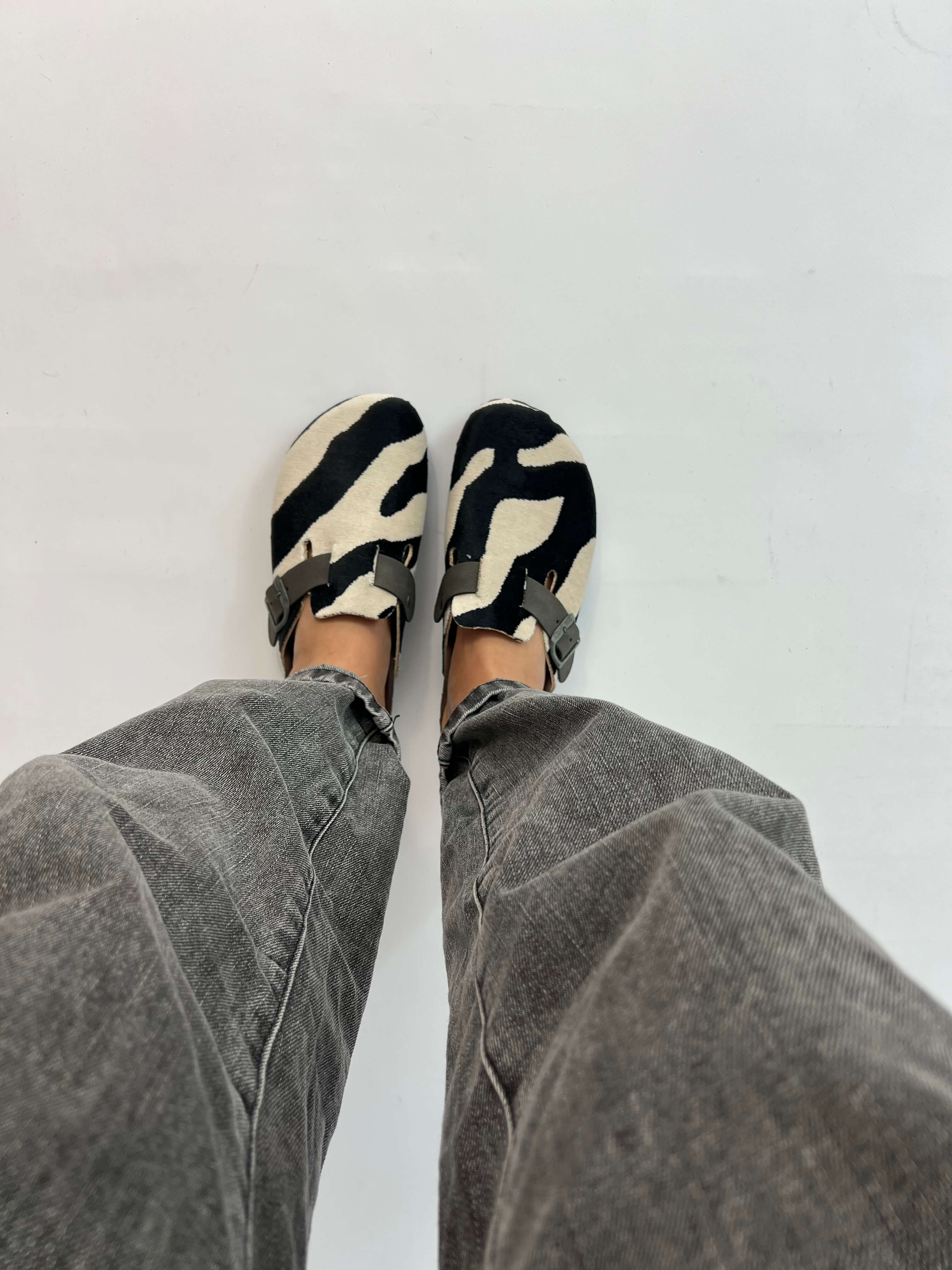 Zebra Clogs