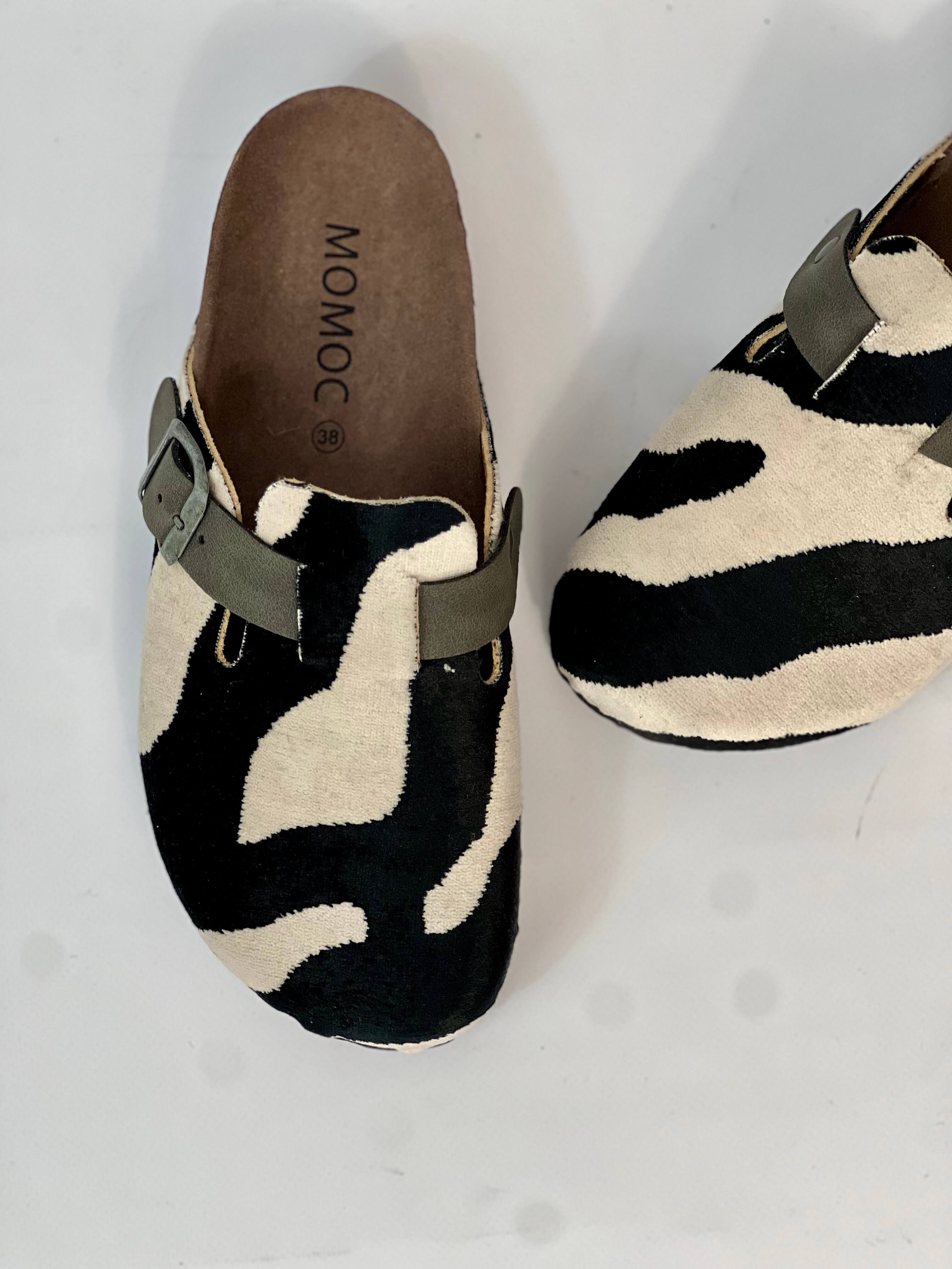 Zebra Clogs