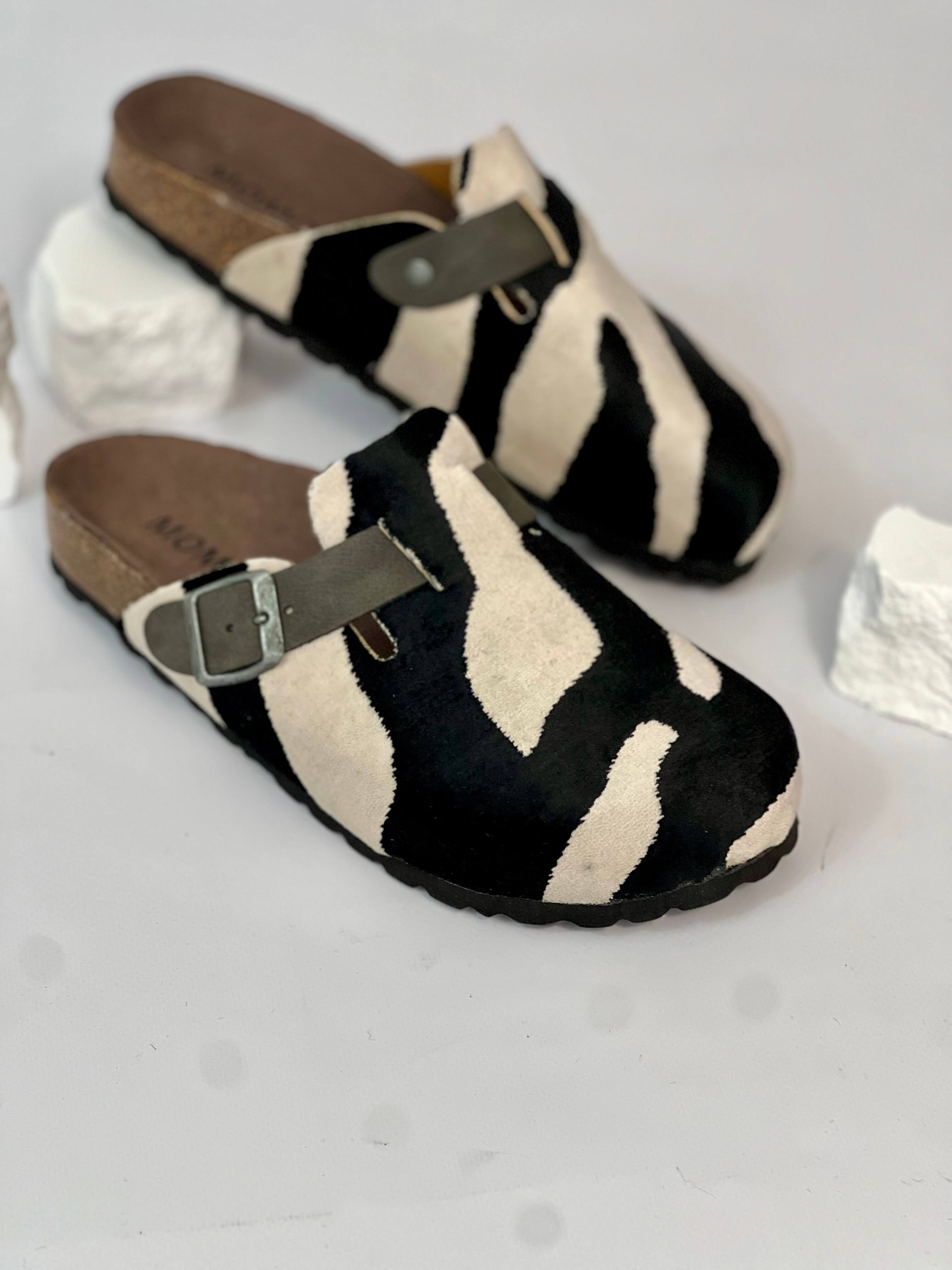 Zebra Clogs