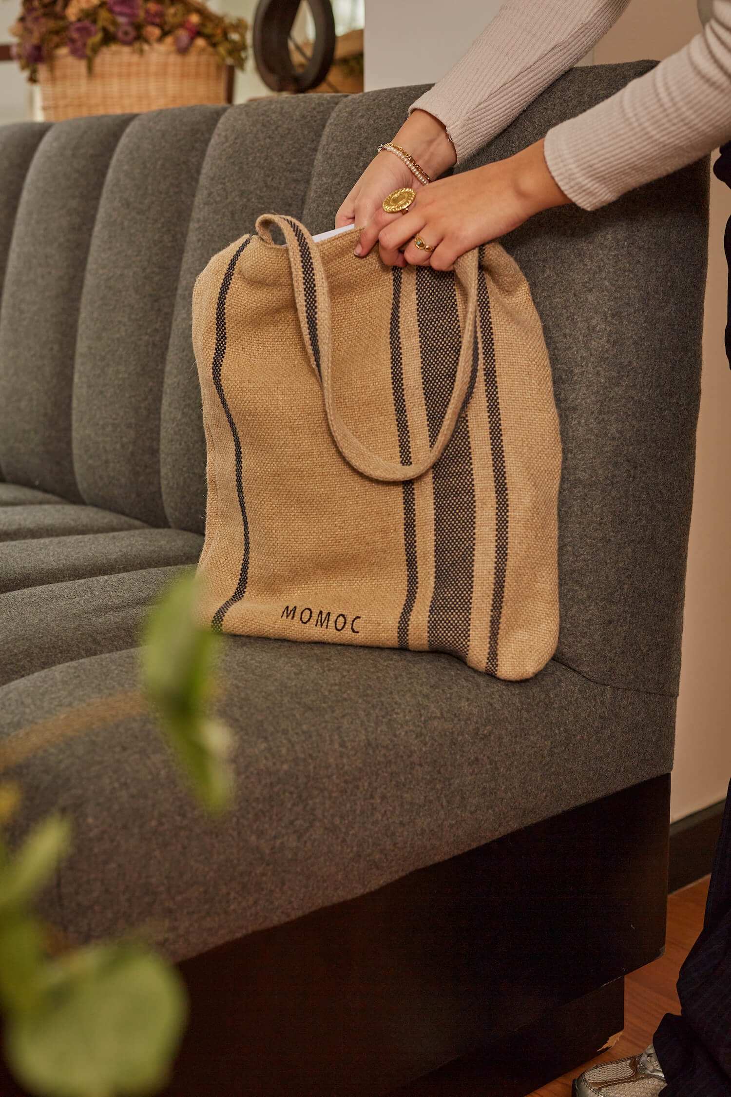 Sac fourre-tout Momoc 100% lin
