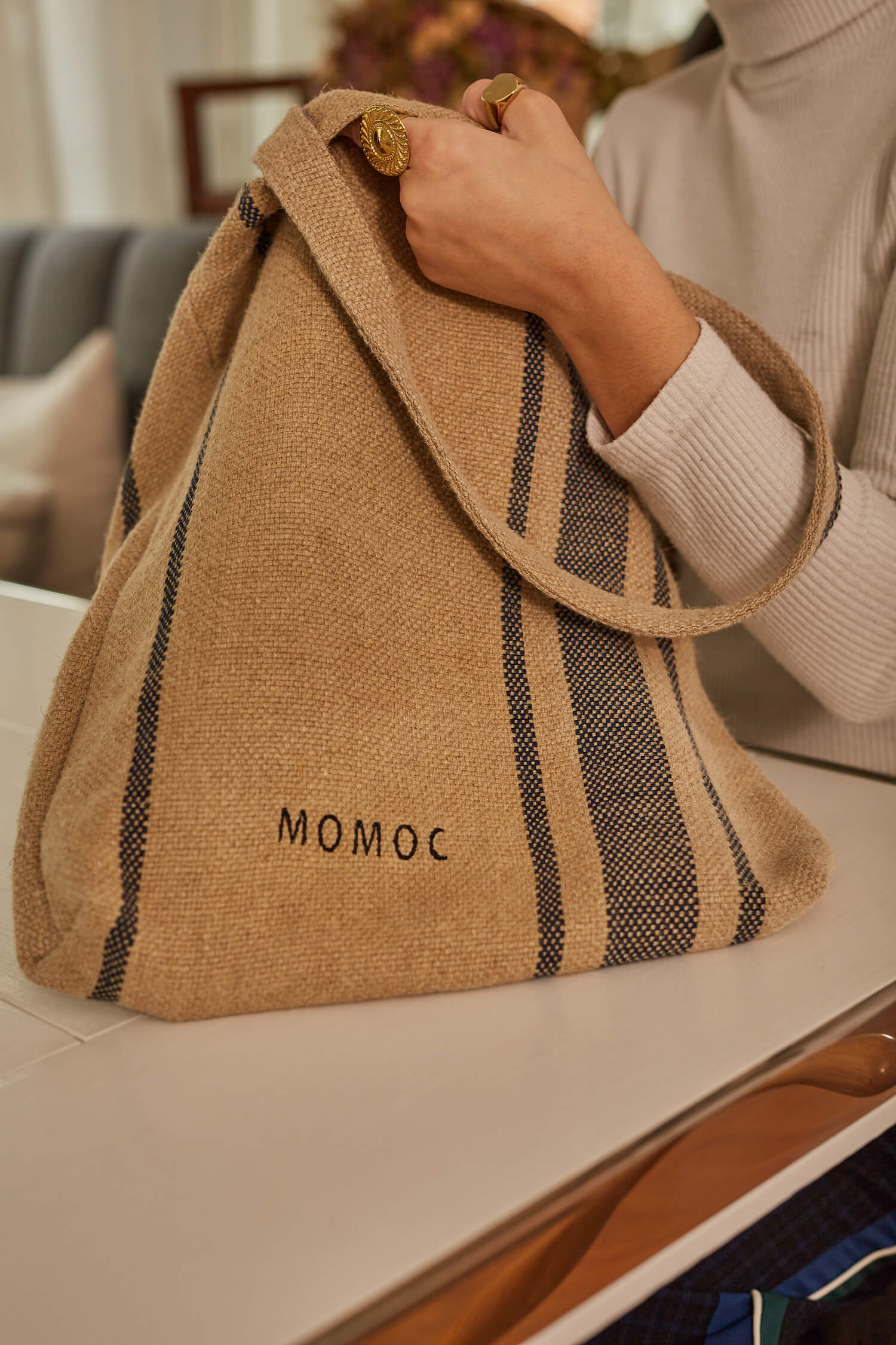Sac fourre-tout Momoc 100% lin