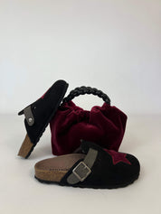 Zuecos A Star Burgundy