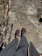 Zuecos A Star Burgundy