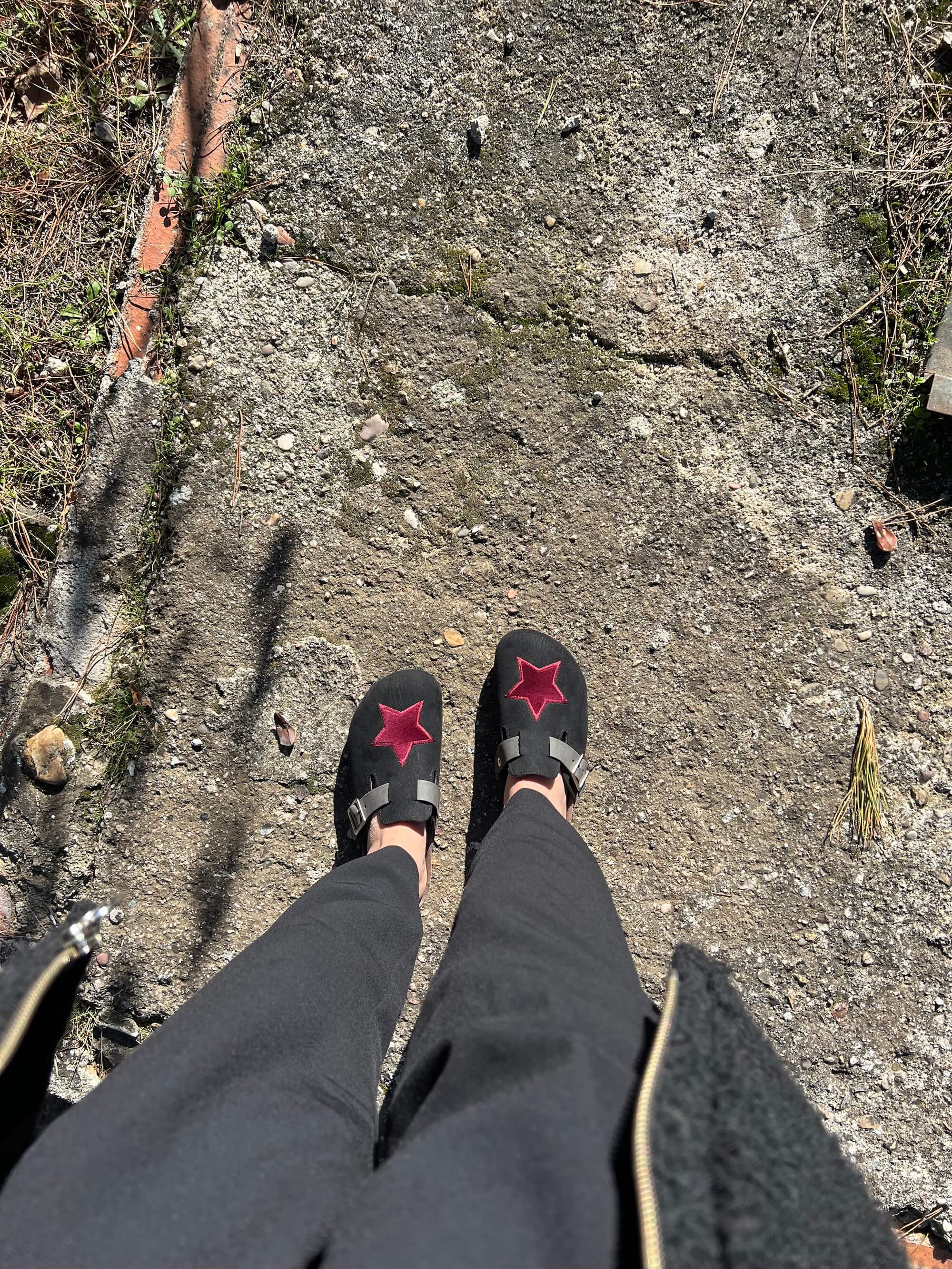 Zuecos A Star Burgundy