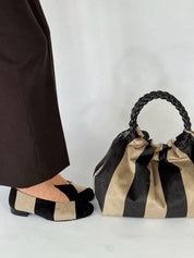 Momoc Le Marais ballet flats with matching Le Marais handbag complete Parisian set Spain | Momoc Shoes