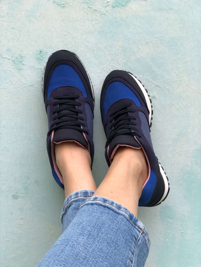 The Blue Sneakers