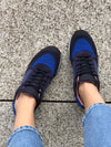 The Blue Sneakers