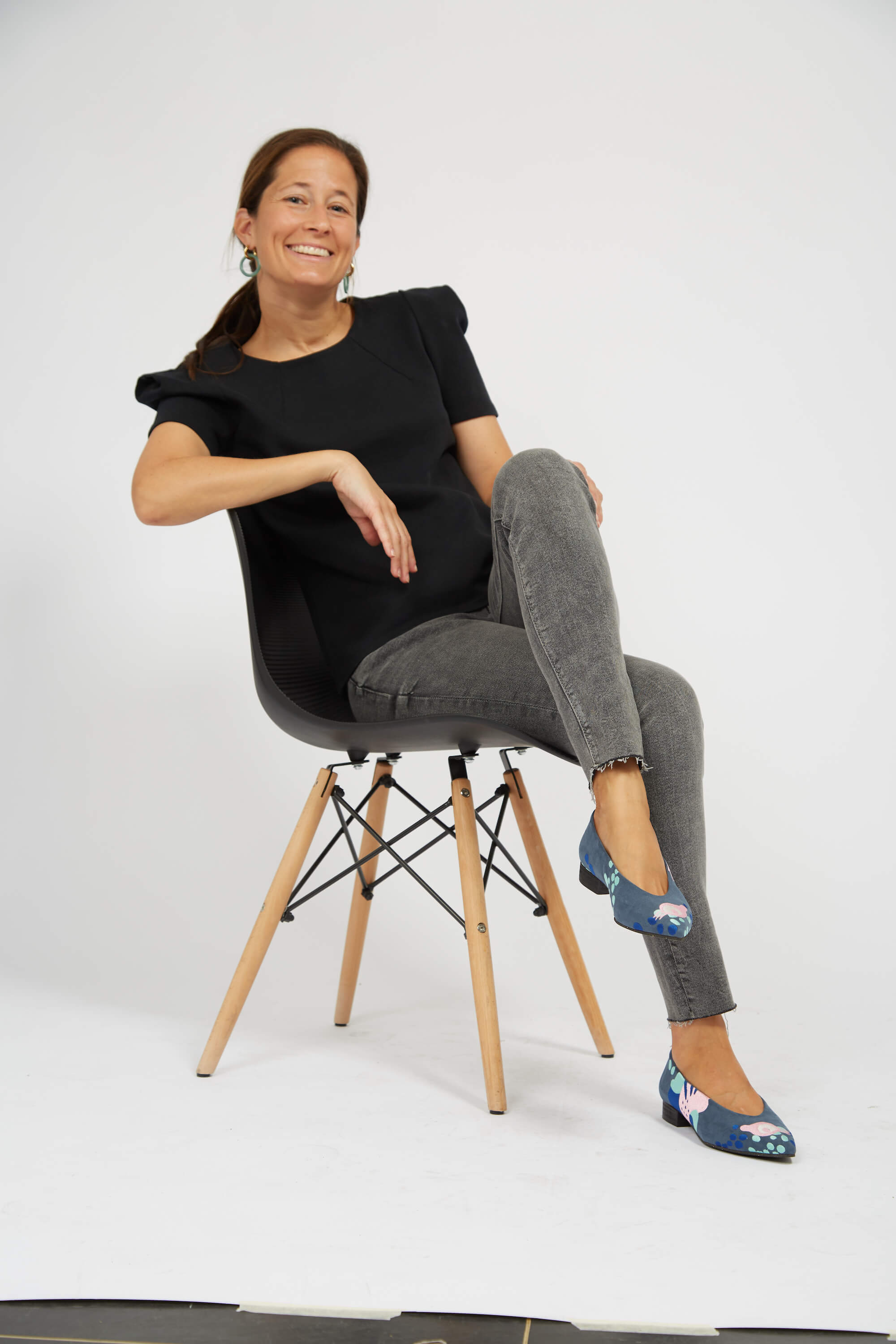 Chumerri blue vegan - Momoc Shoes
