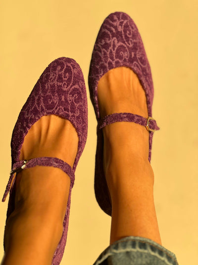 The Versailles ballerinas purple