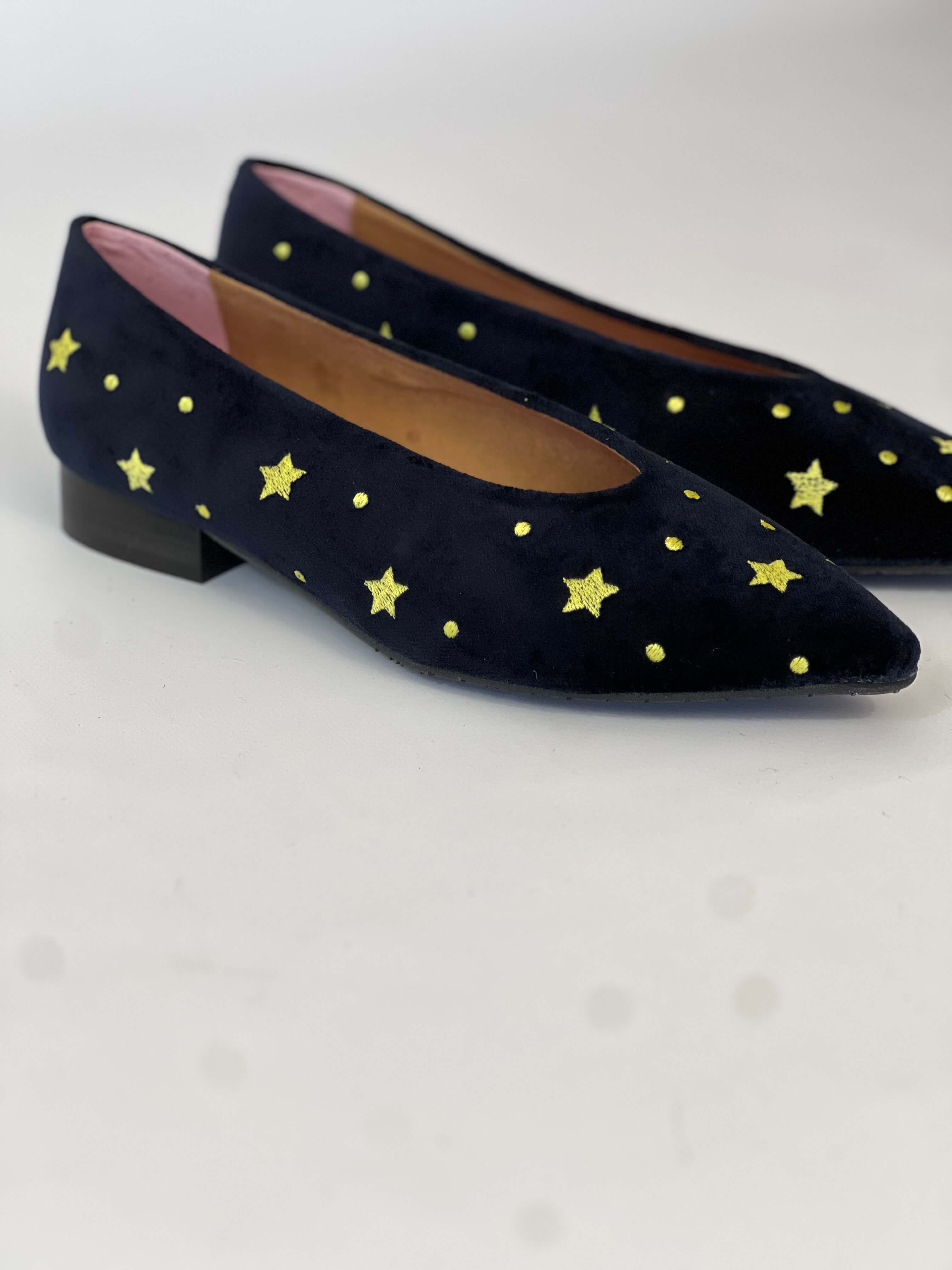 Bailarinas Estrellitas Azul Firmamento