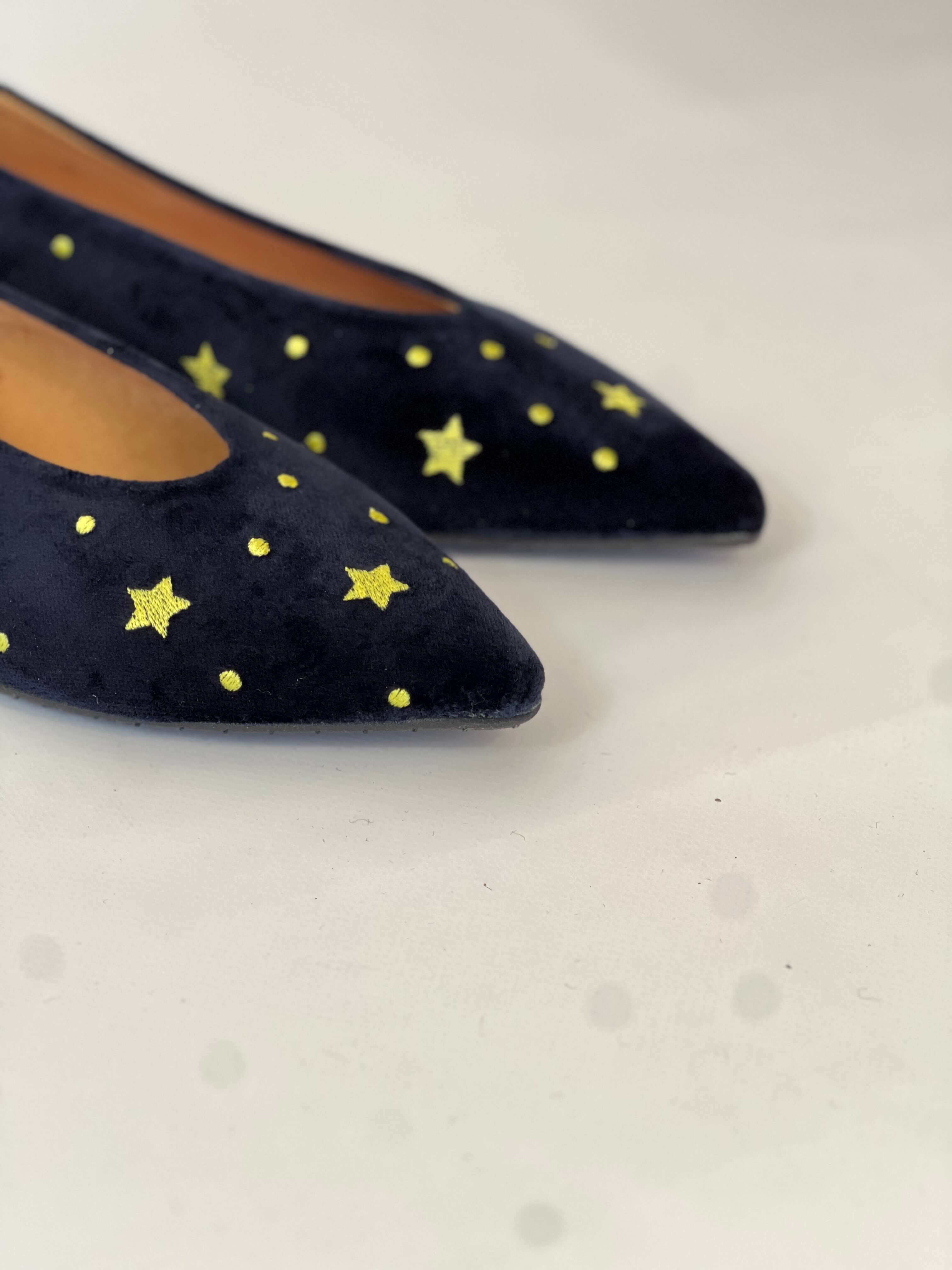 Bailarinas Estrellitas Azul Firmamento