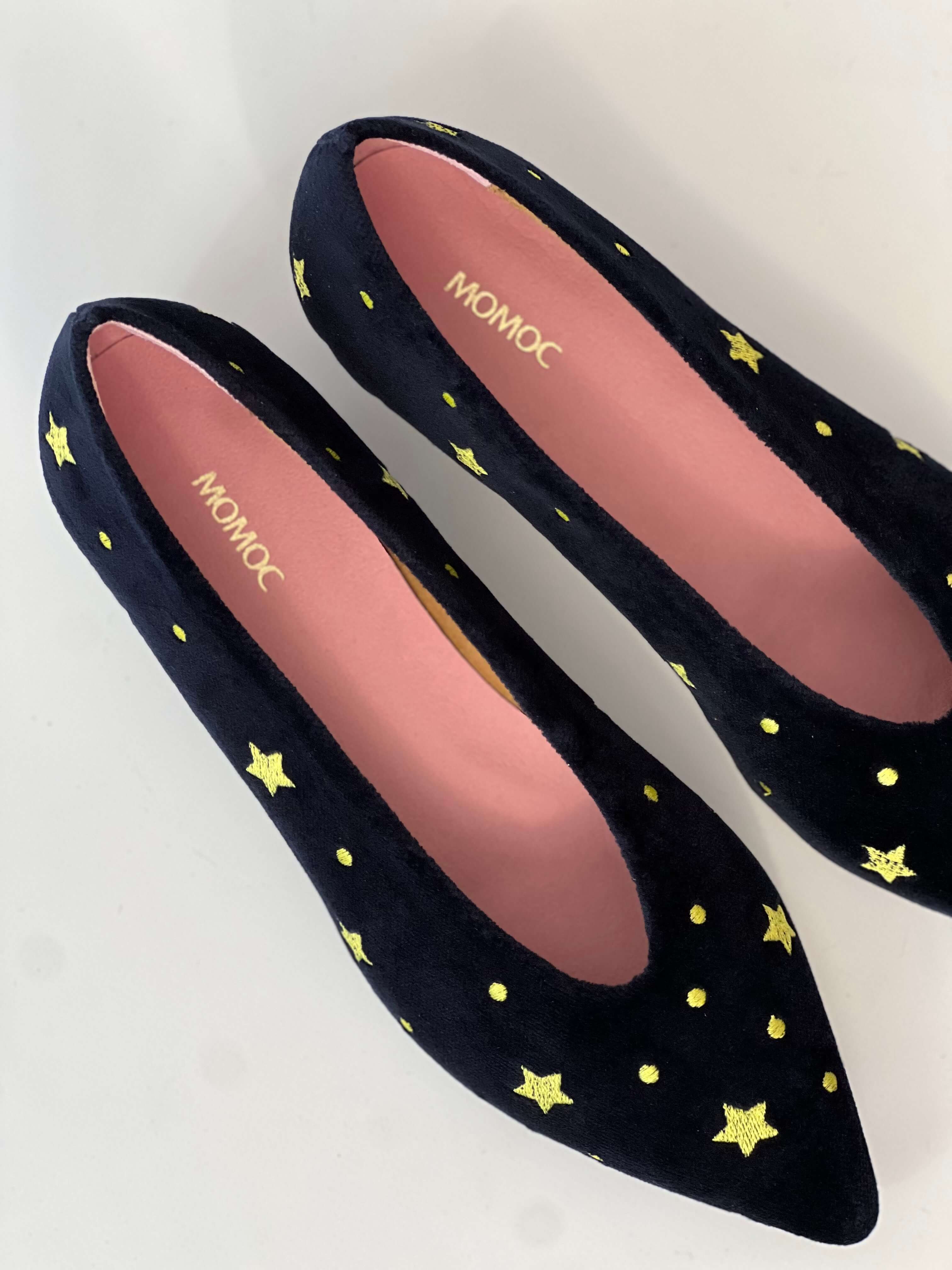 Bailarinas Estrellitas Azul Firmamento