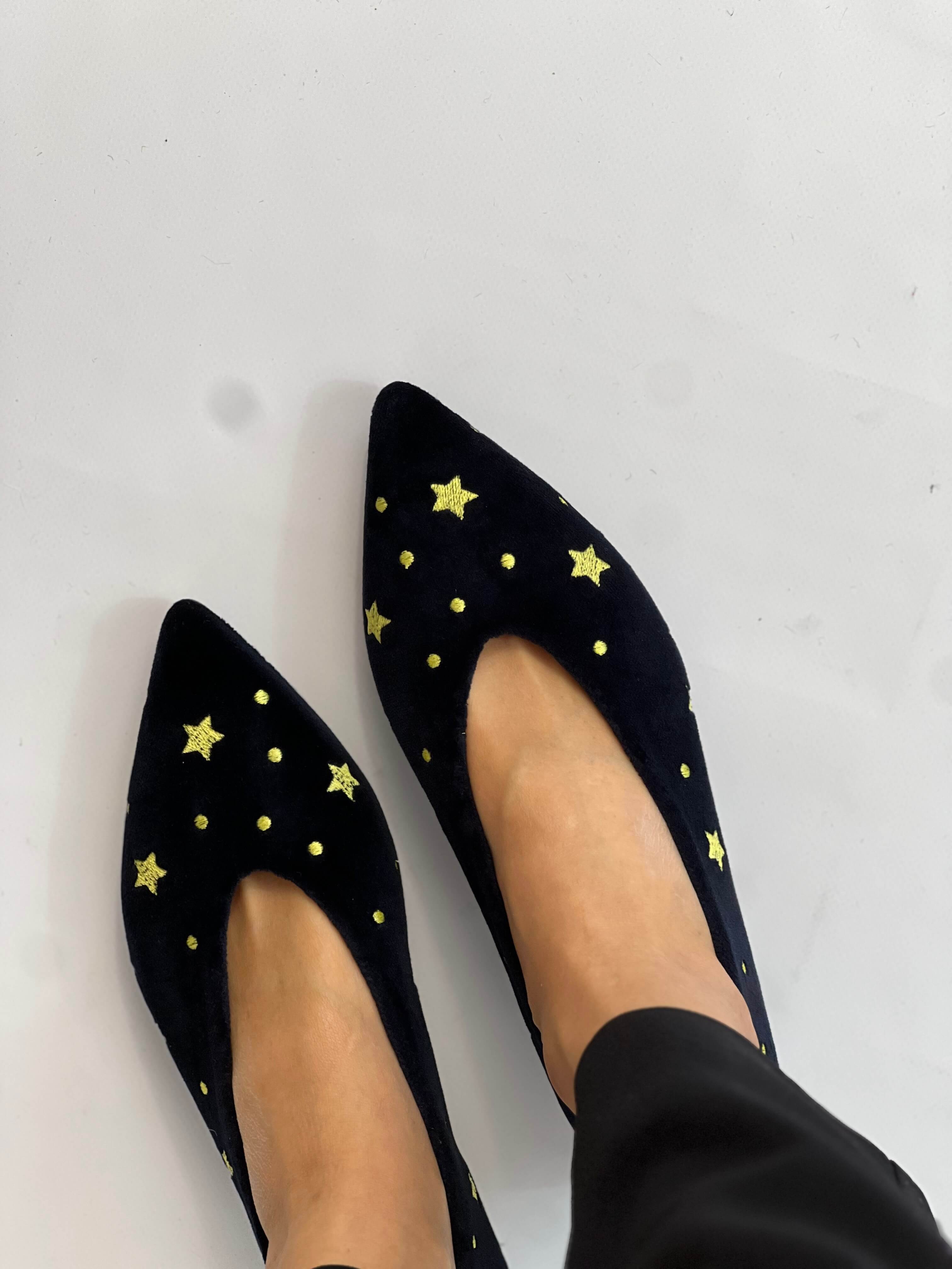 Bailarinas Estrellitas Azul Firmamento