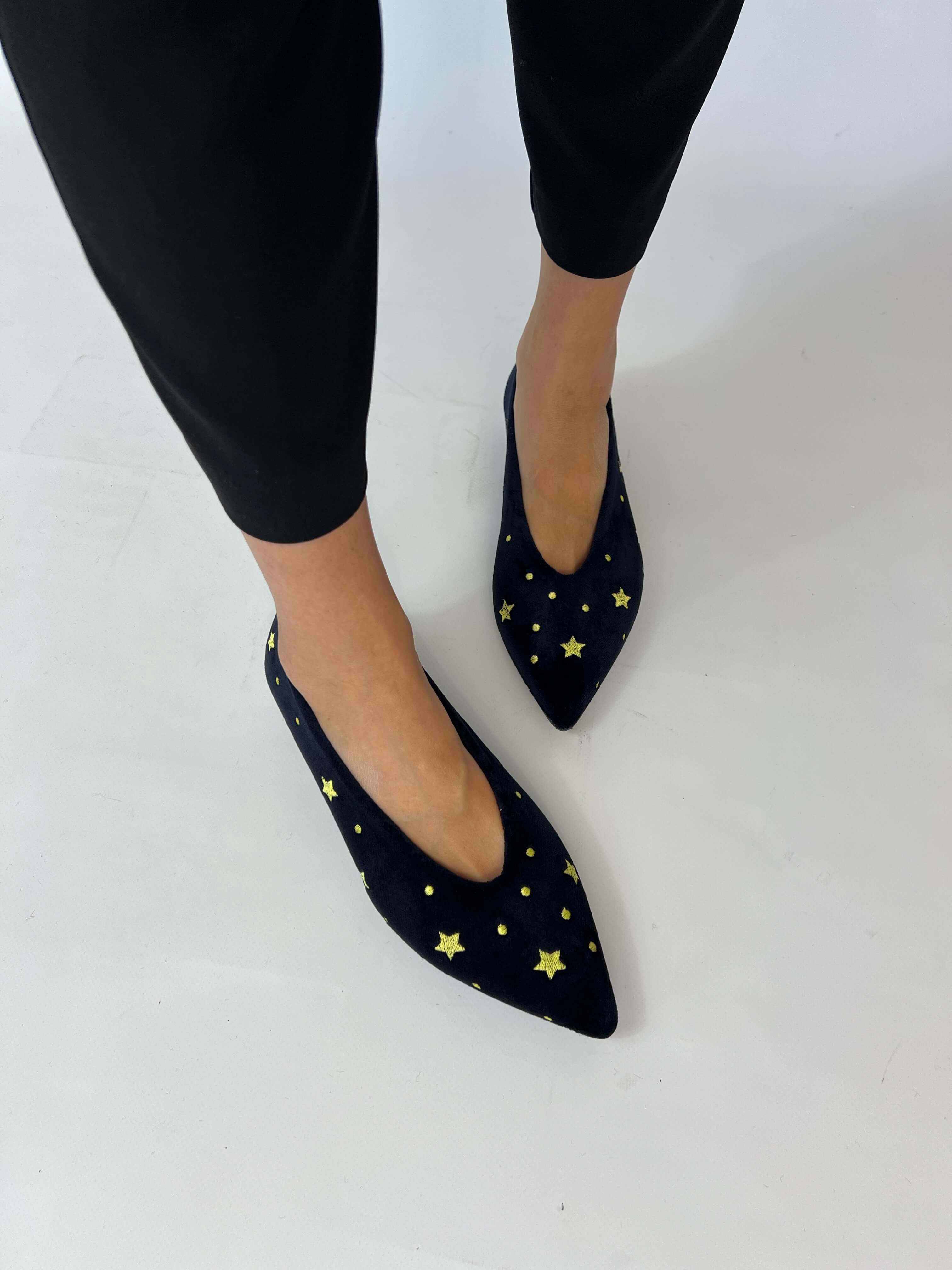 Bailarinas Estrellitas Azul Firmamento