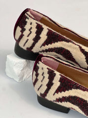 Tricotosa Budapest Bordeaux Ballerinas