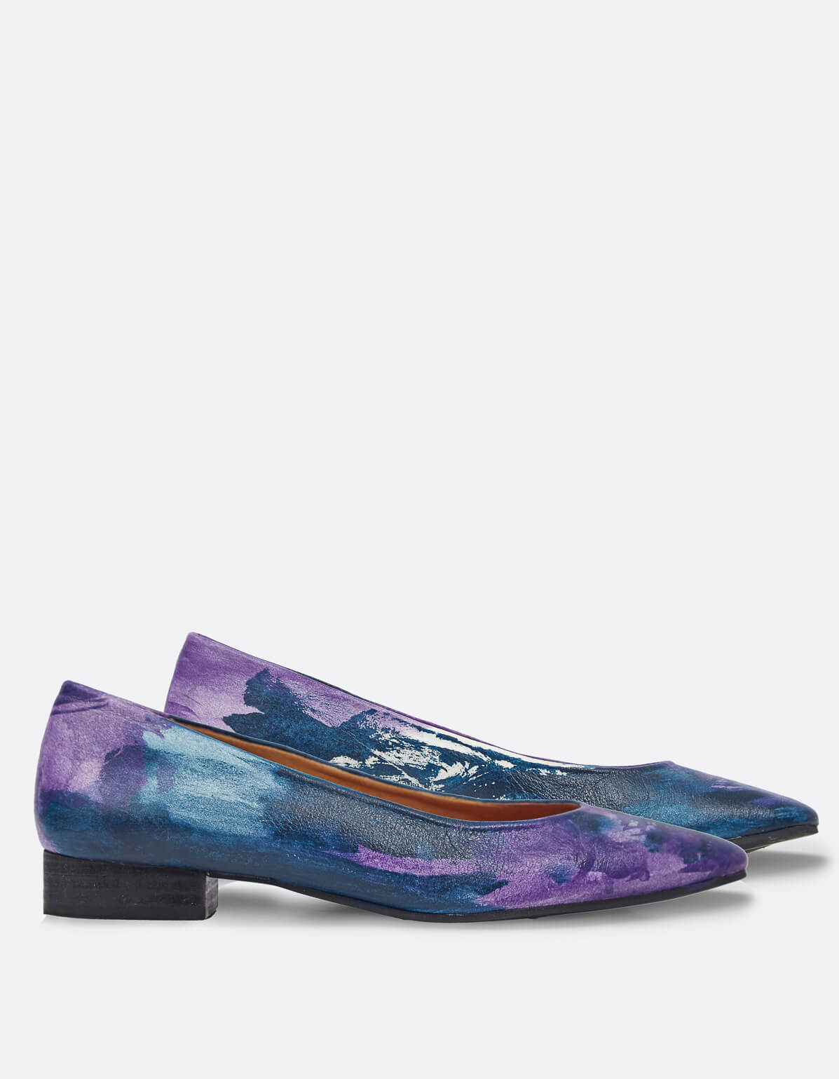 Blue Sky Hand-Painted Ballerinas