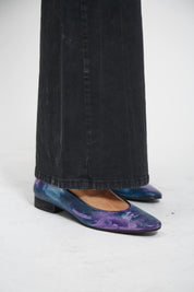 Blue Sky Hand-Painted Ballerinas